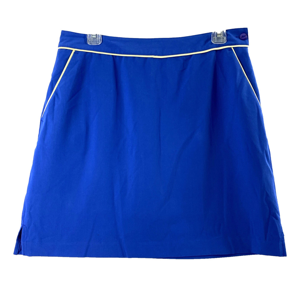 EP Pro Golf Skort Womens Size 10 Blue Tennis Skirt Pockets Athletic